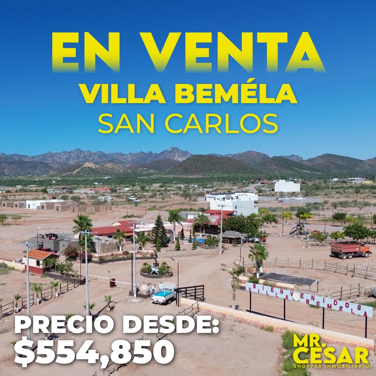 Rural Residential Lots in San Carlos Villa Beméla