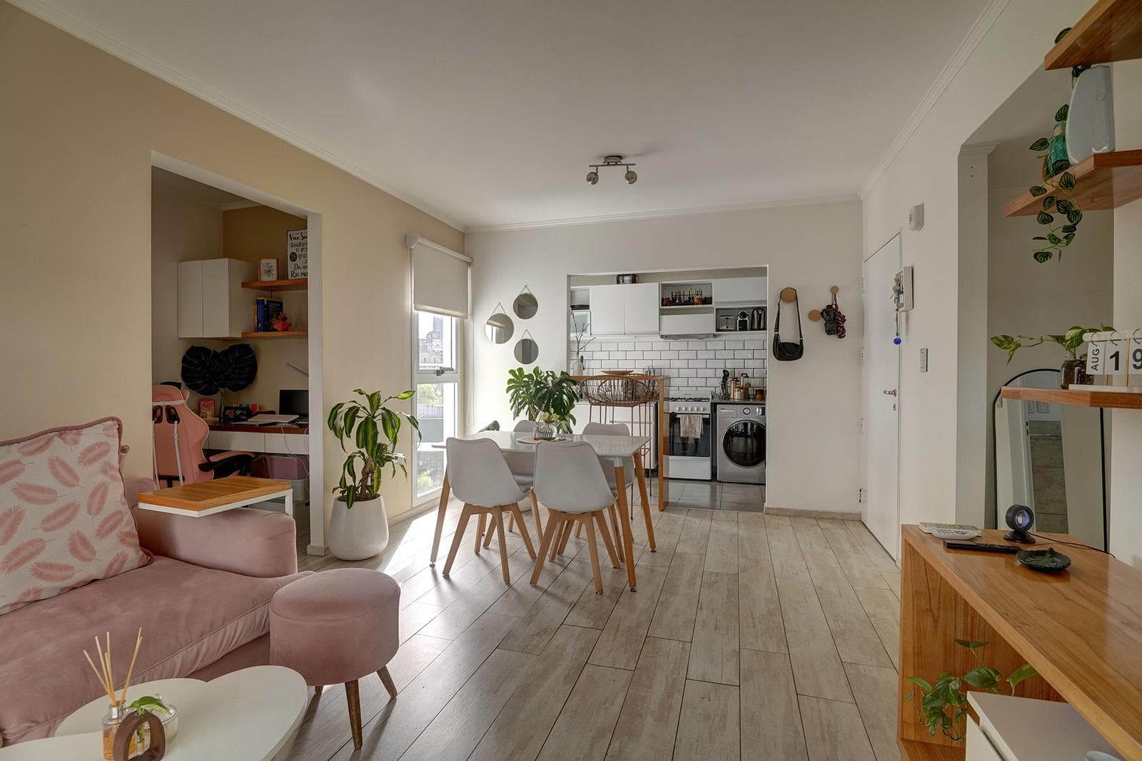 3-room apartment in the Barracas neighborhood.