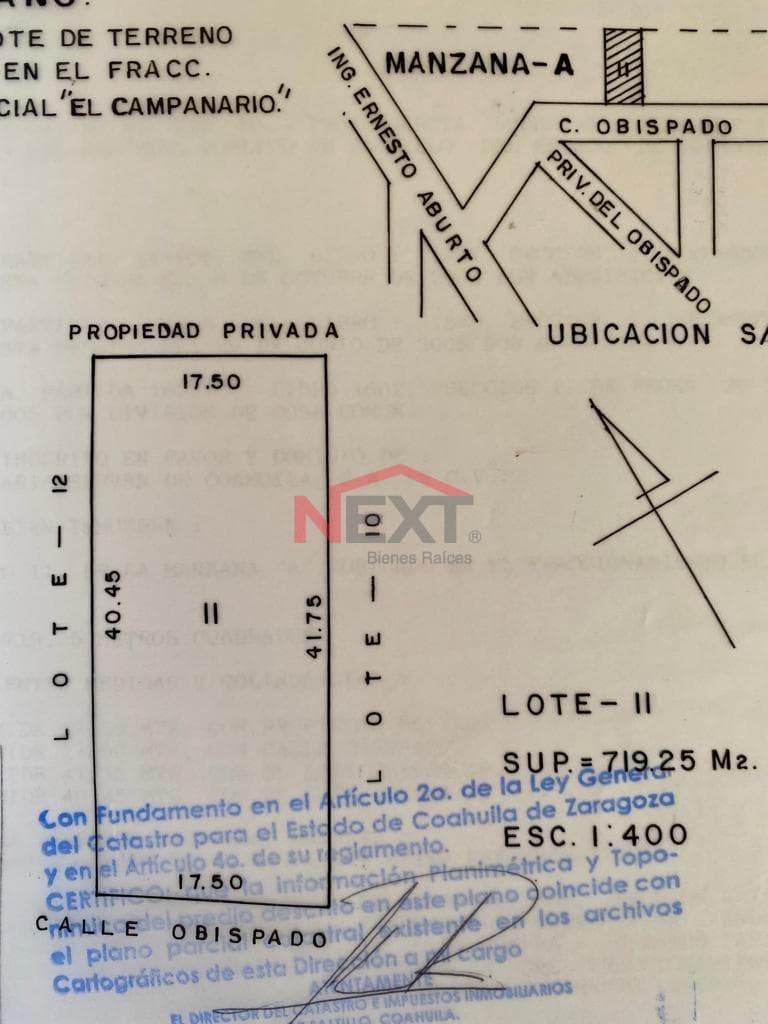 Residential Lot for Sale in El Campanario
