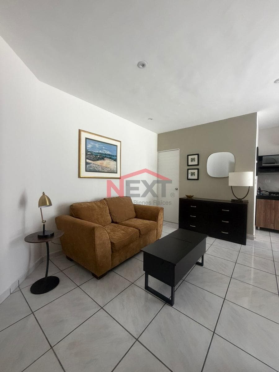 Furnished loft-style apartment