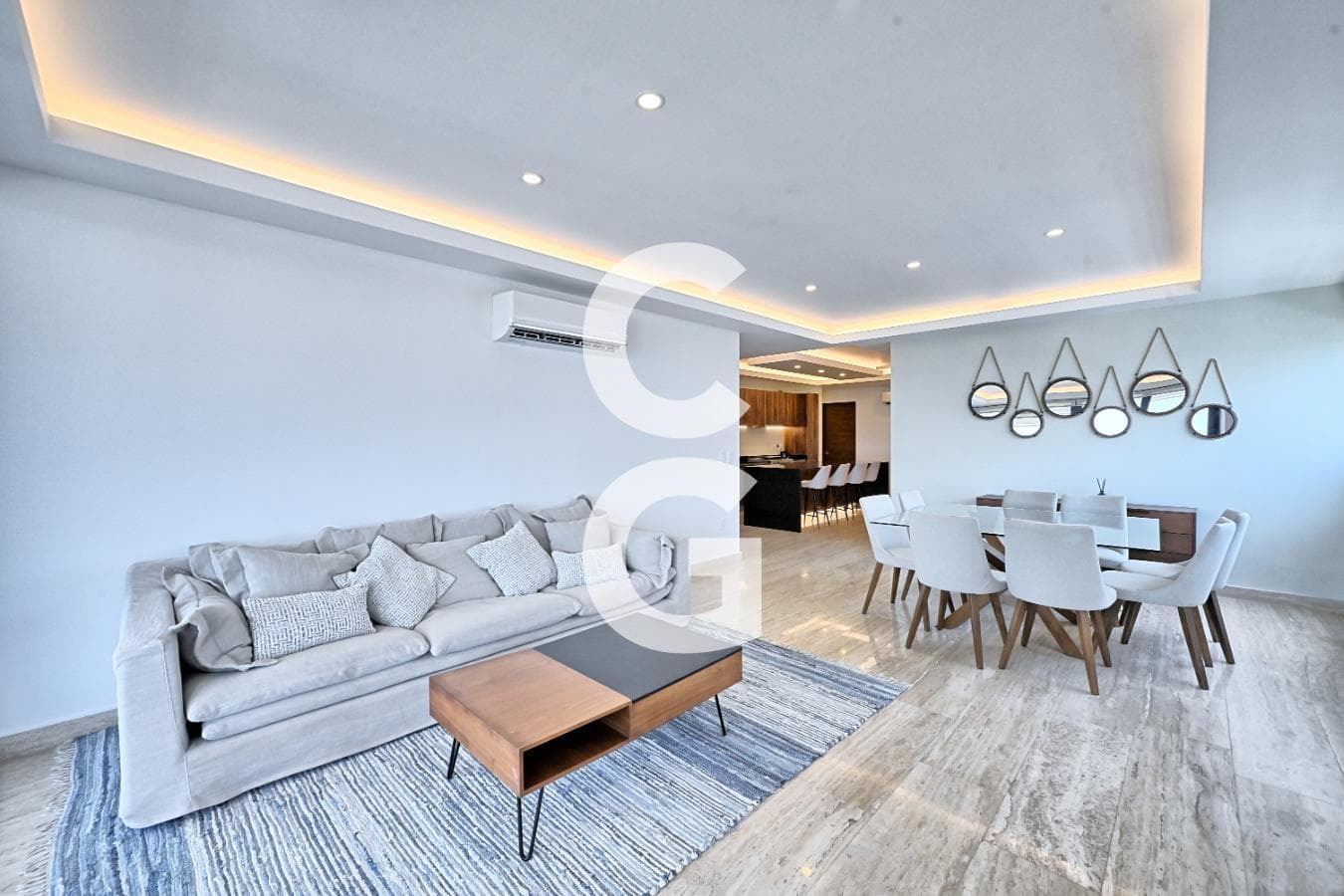 3-Bedroom Apartment for Rent in Cancún at Arkana Residences with a Spacious Terrace