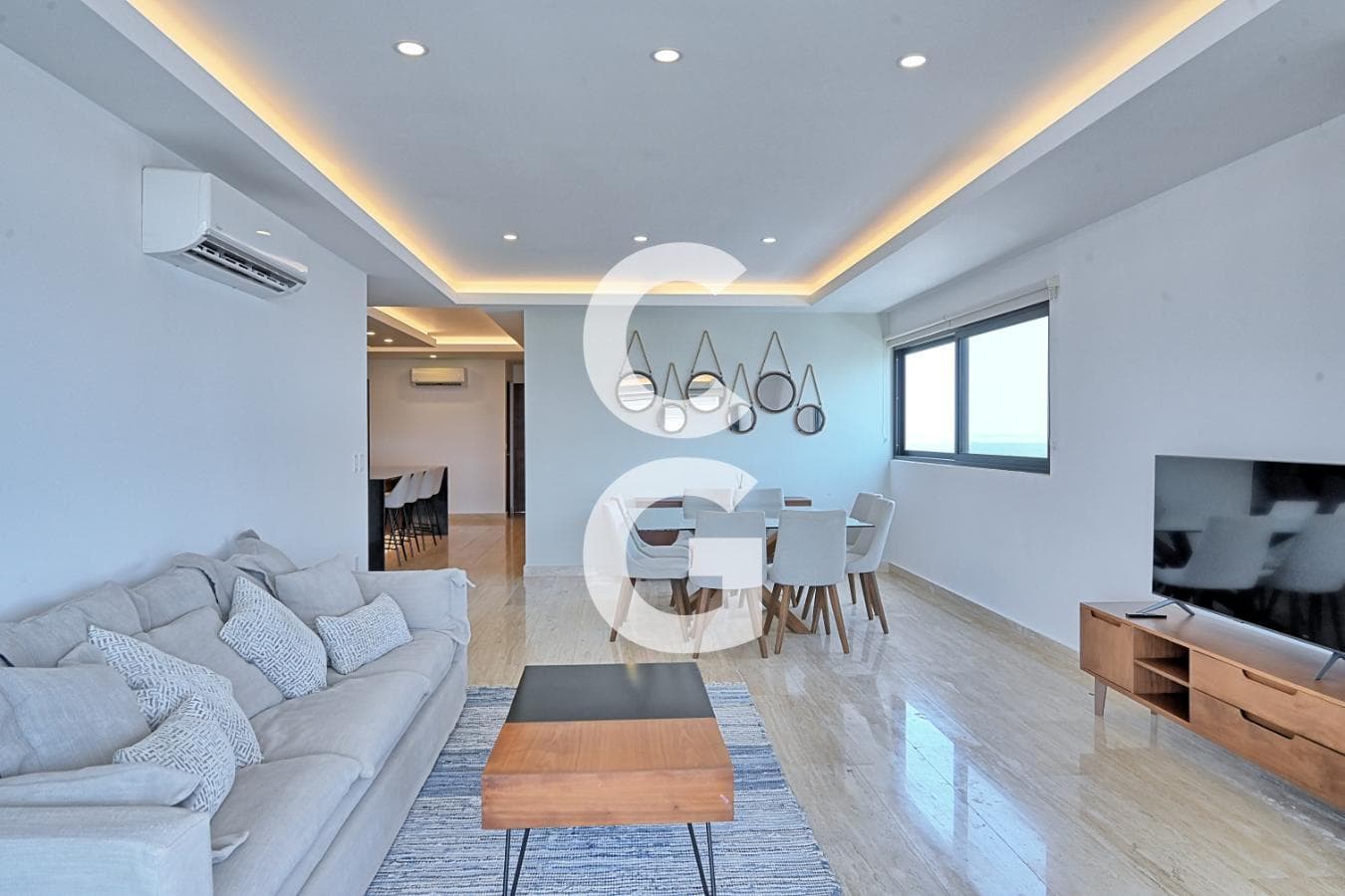 3-Bedroom Apartment for Rent in Cancún at Arkana Residences with a Spacious Terrace
