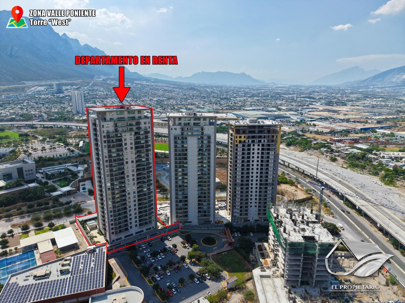 NEW 3-Bedroom Apartment for Rent // Valle Poniente Area - “West” Tower