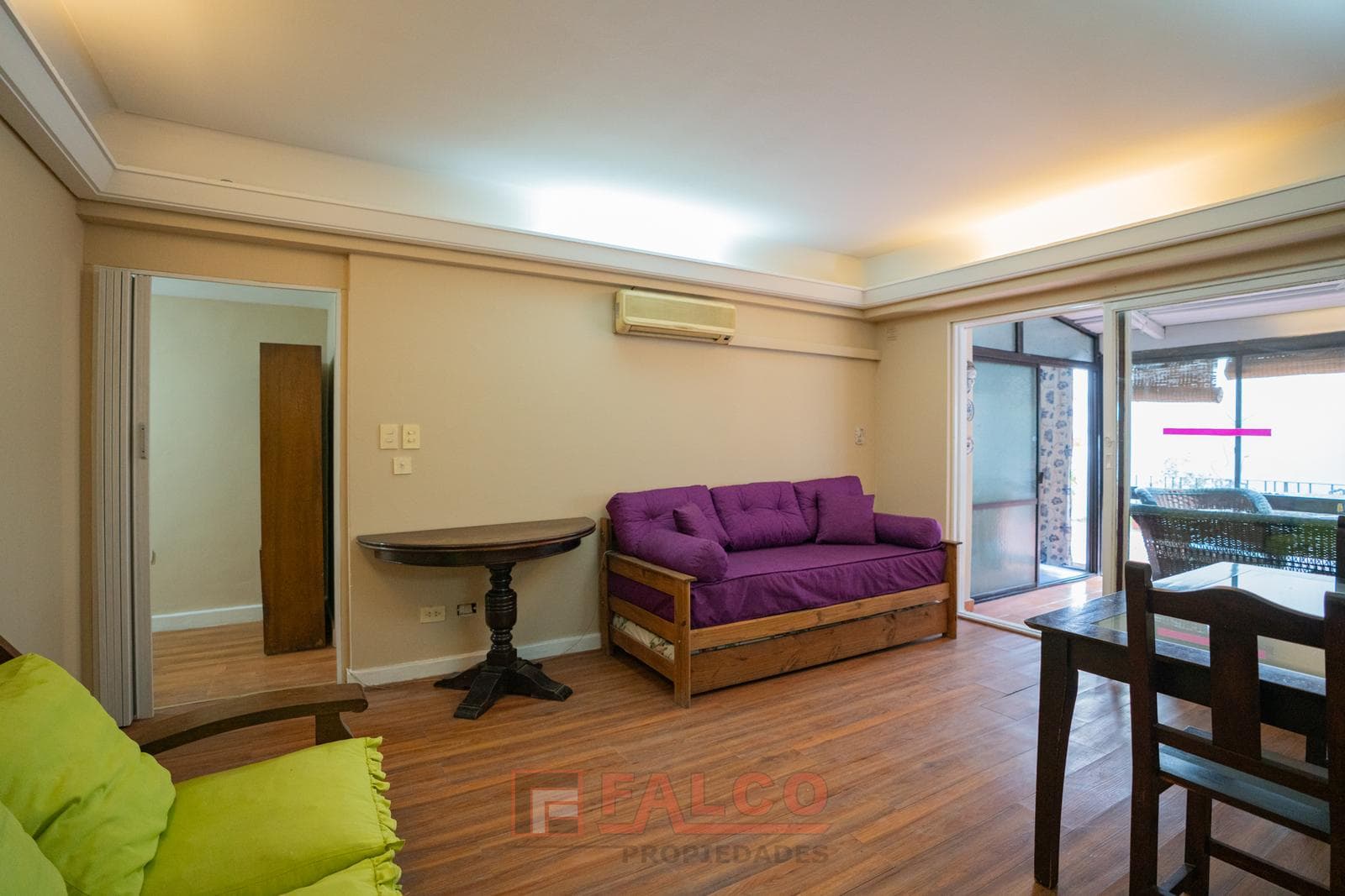 2-room apartment with a garden and a barbecue