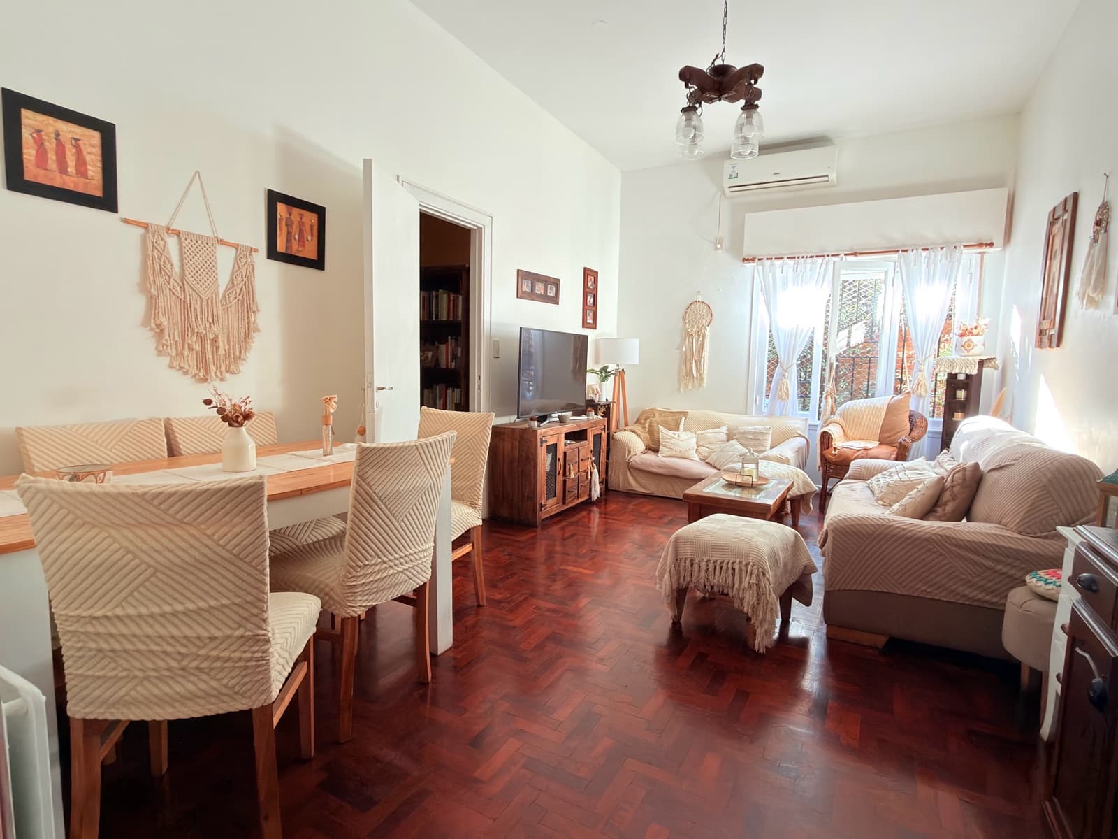 3-room townhouse for sale—NO ASSOCIATION FEES—bright, with a patio and barbecue, renovated, in Villa Urquiza—QUALIFIES FOR MORTGAGE