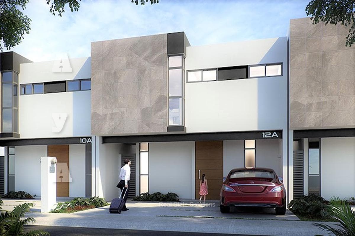 House for Pre-Sale, 3 Bedrooms, 2 Levels, Extra Land, La Rioja Residential Complex, Cancún.