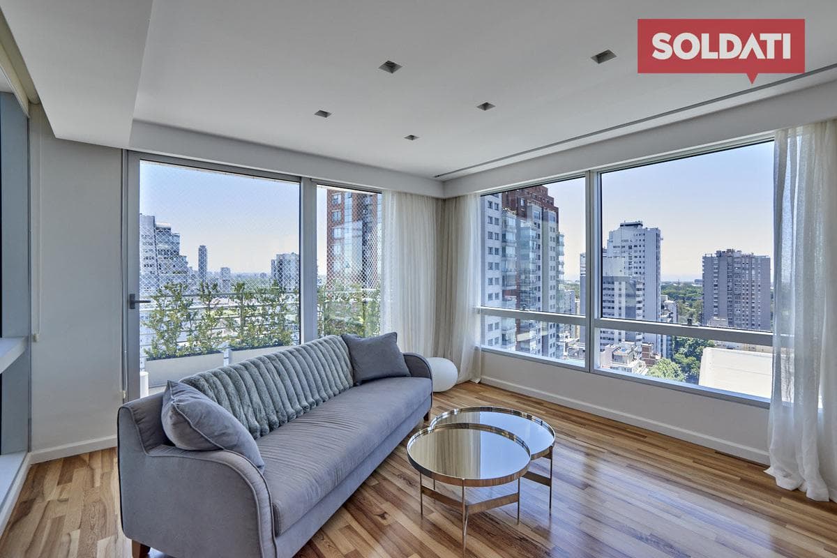 For Sale: Tower with Rental Income—Quantum Palermo Chico—Upper Floor—Stunning 4-Bedroom Apartment with Staff Quarters