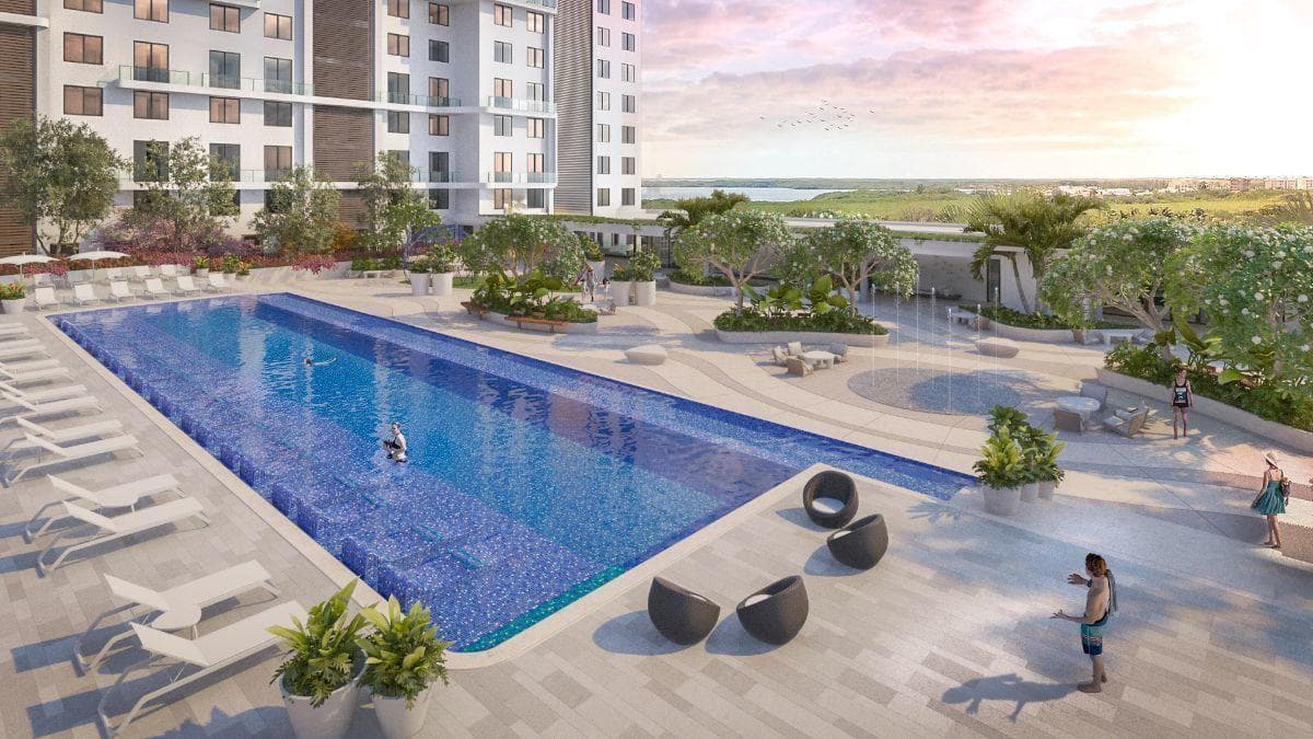 IMPRESIONANTE DEPARTAMENTO 3BR VISTA AL MAR| AMENIDADES UNICAS | PUERTO CANCUN
