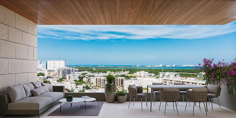 Last 4 Apartments for Sale, 3 Bedrooms, Av. Nizuc, Cancún