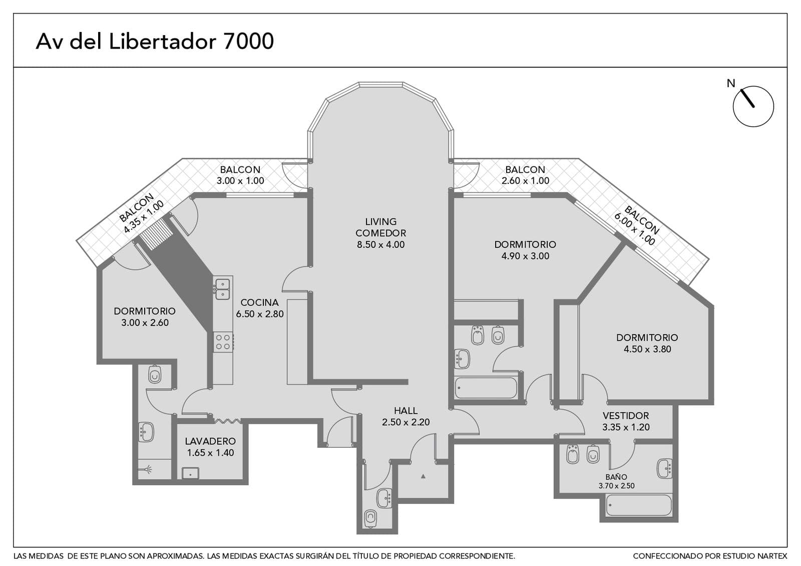 For Rent, Apartment, Furnished, 4 Rooms, Balcony, Parking Space, Grill, Amenities, Núñez