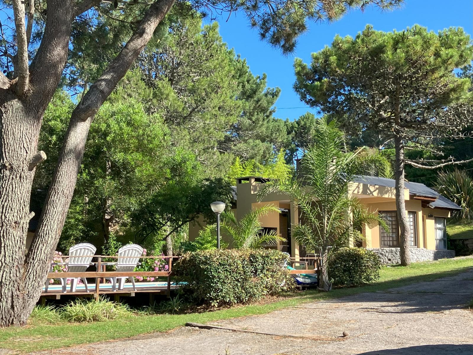 Studio apartments for 2–3 people in a complex with a pool