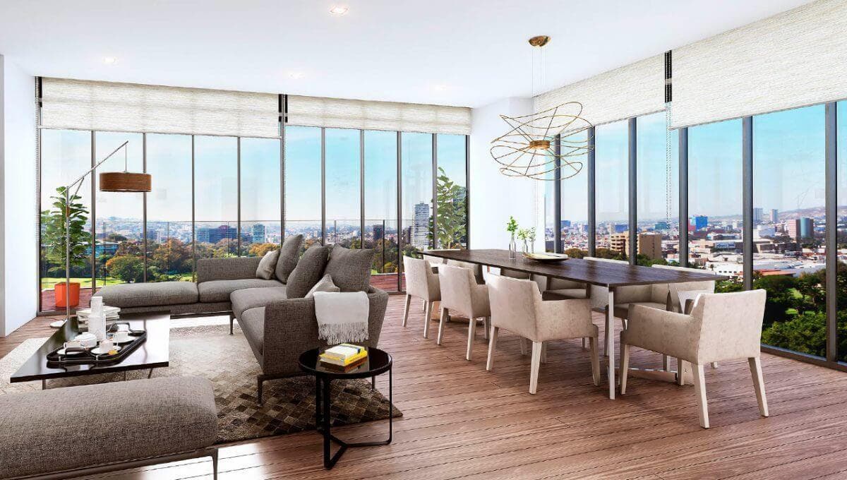 Apartments for SALE in Col. Bosque Real, Huixquilucan, State of Mexico.