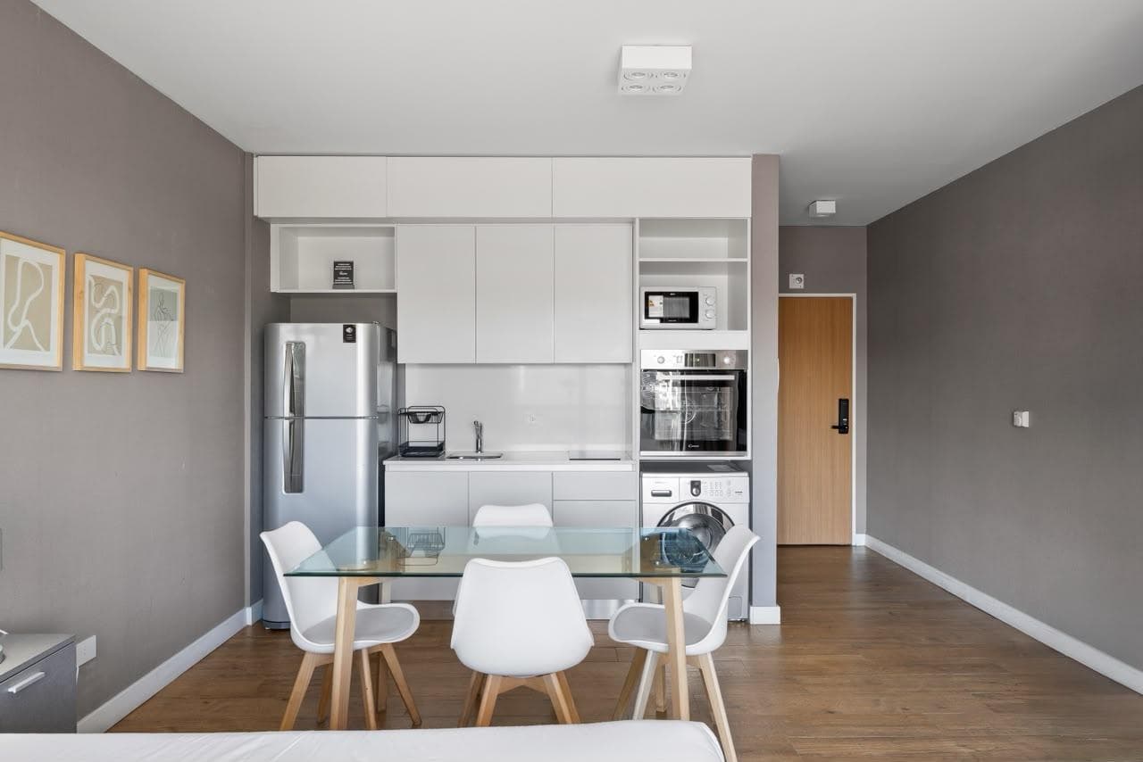 Brand-new studio apartment for sale in Belgrano with a balcony