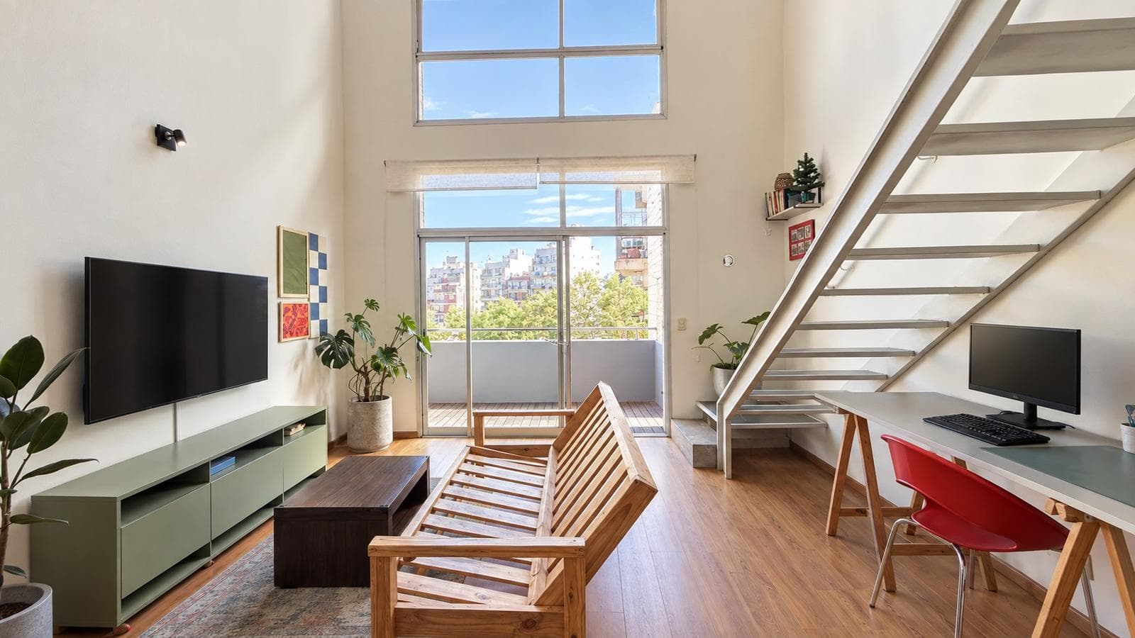 2-Room Loft Apartment for Sale in Caballito