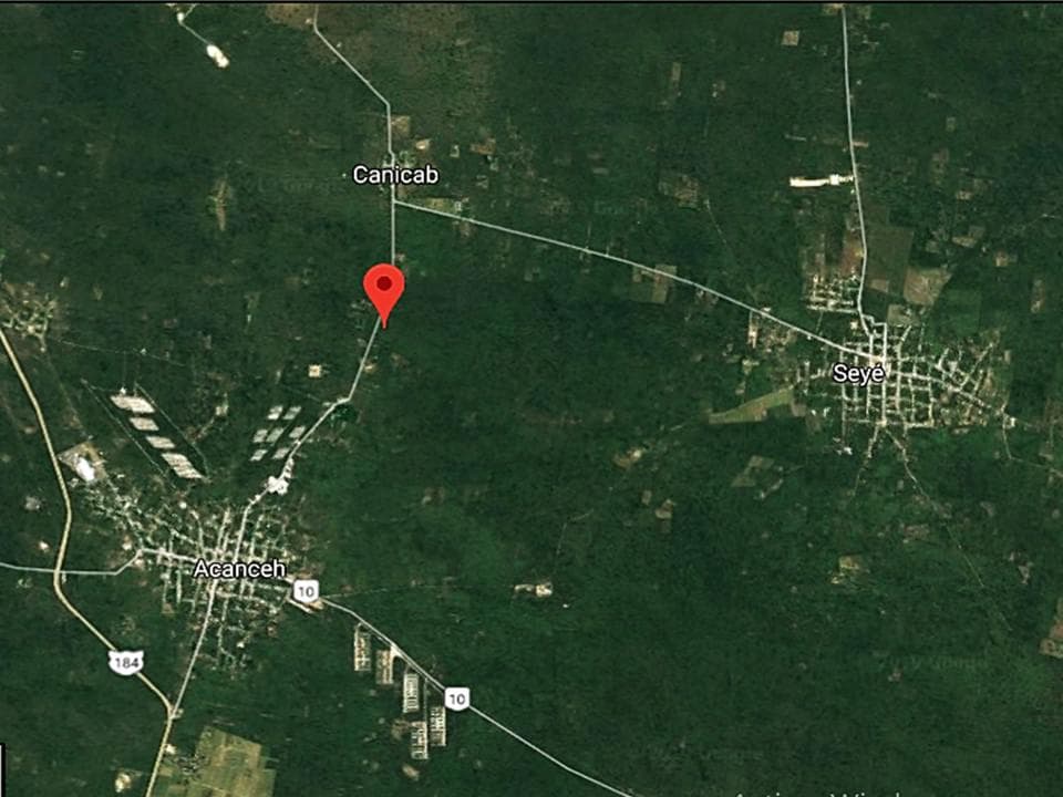 7 hectares just 60 meters from the Canicab–Acanceh Highway