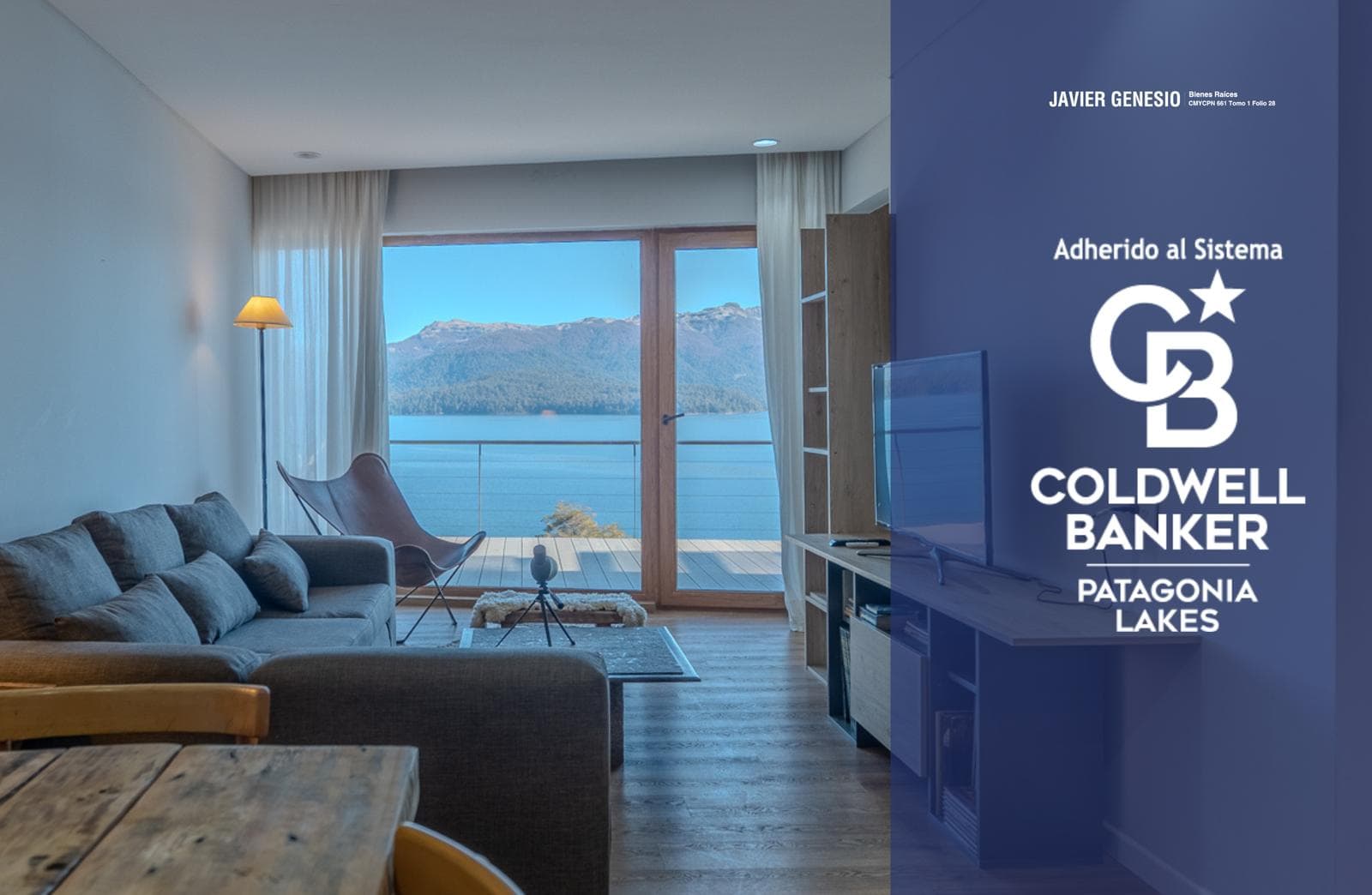 FOR SALE: Brand-new Apartment 104A with Lakefront Location and Panoramic Views of the Lake and Pier in Villa la Angostura