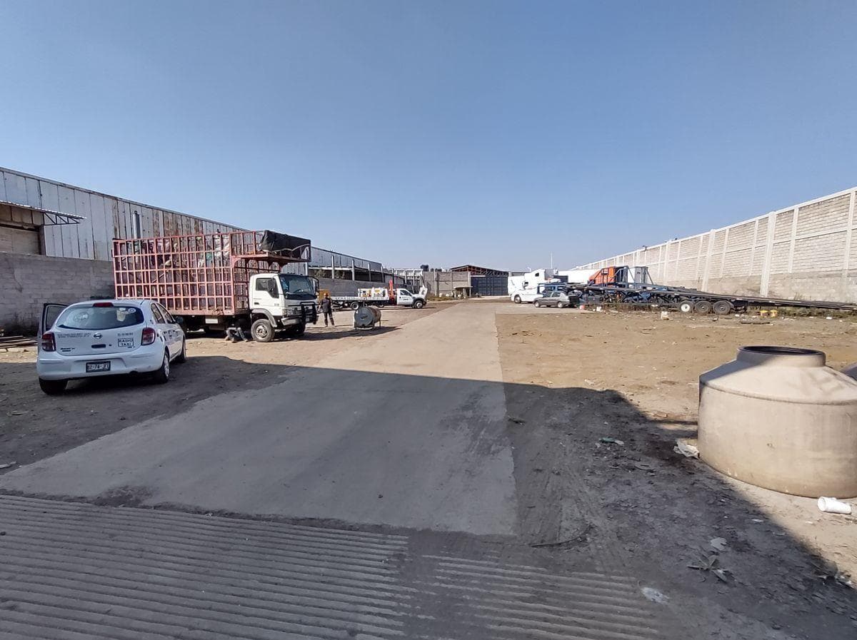 Industrial Land for Rent on the Lechería–Texcoco Highway in Tezoyuca