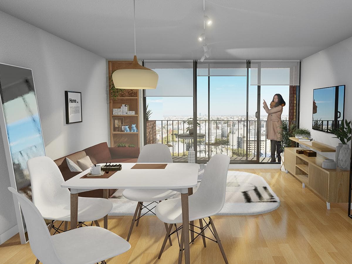 3-Bedroom Condo for Sale in a New Development, with Parking Space Included - Available Immediately - Malvín
