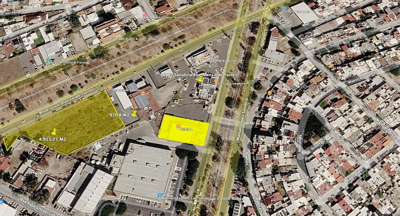 Commercial Space with an area of 1,500 m2 on López Sanabria