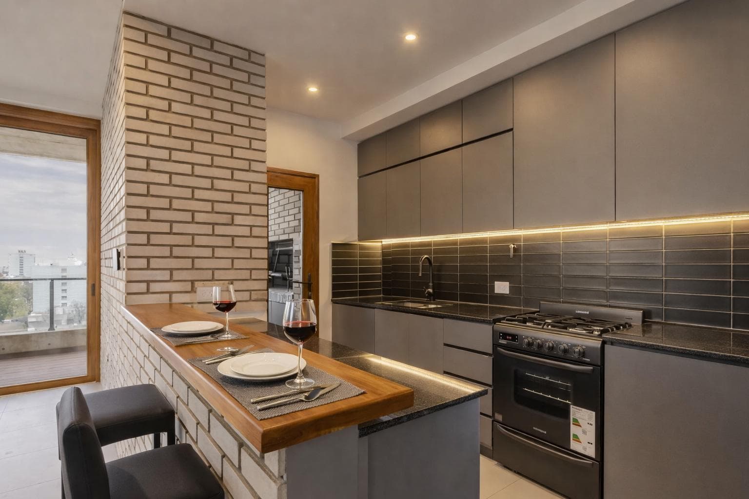 Exclusive Sale/Rental: 2-bedroom apartment with views of Plaza Olazabal. Parking space. Amenities.