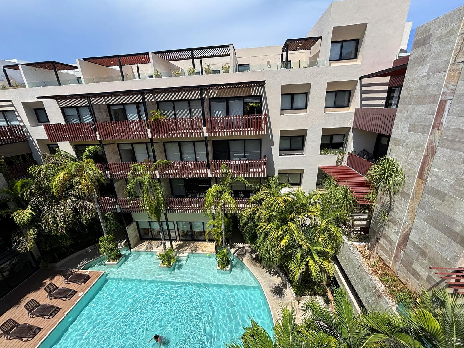 PROPERTY LISTINGS - 1-Bedroom Penthouse for Sale in Playa del Carmen with a Terrace and Private Jacuzzi