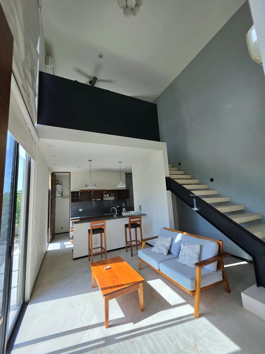 FURNISHED Loft-Style Apartment for Rent in Montes de Amé, Mérida, Yucatán