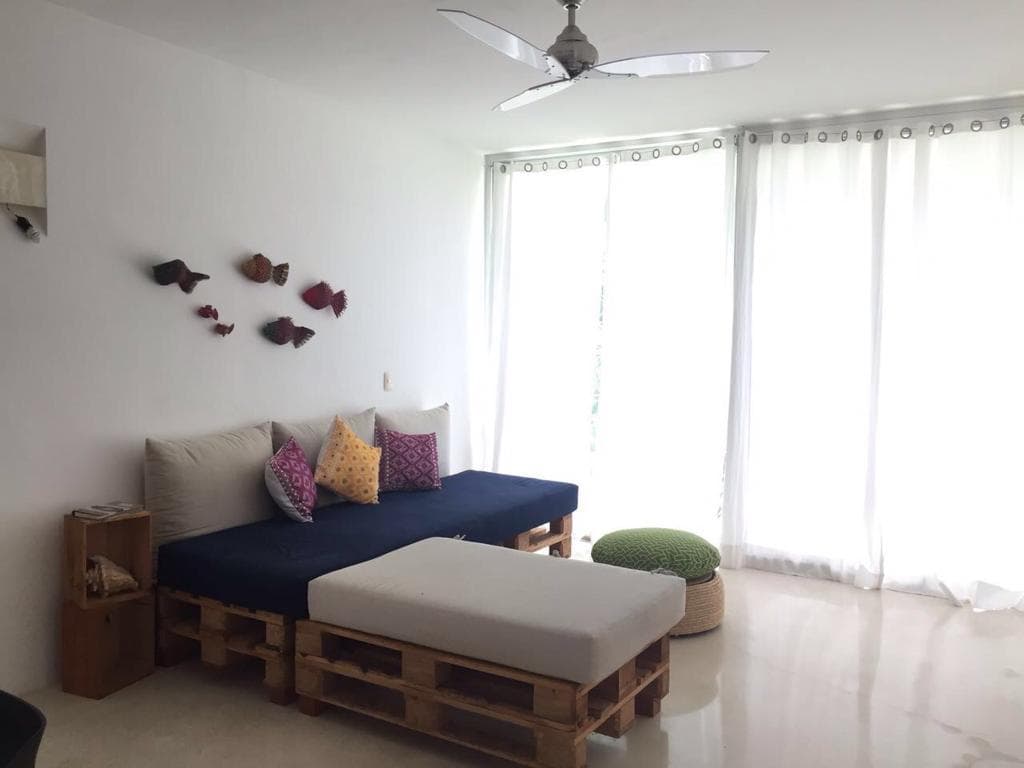 APARTMENT FOR SALE IN TULUM 2 BEDROOMS, 112 m2 FURNISHED