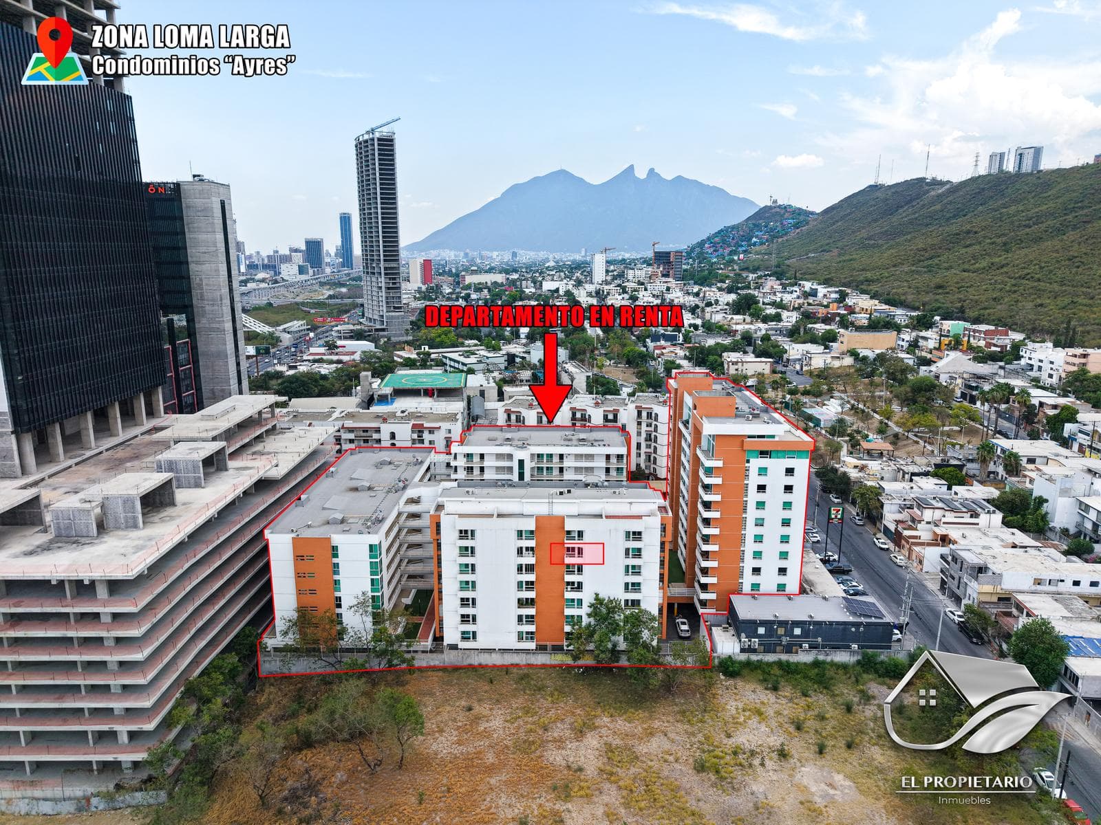 2-Bedroom Apartment for Rent // Ayres Condominium - Loma Larga, Monterrey