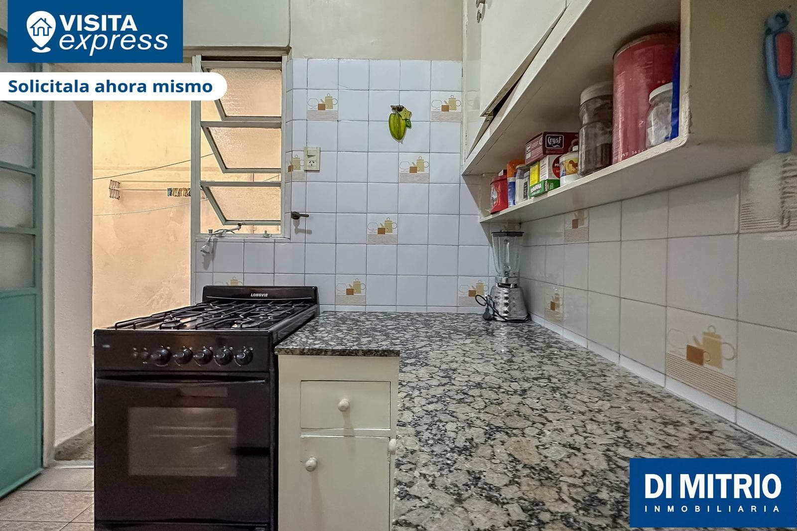 3-Room Apartment in Caballito, 42 m², with a Patio
