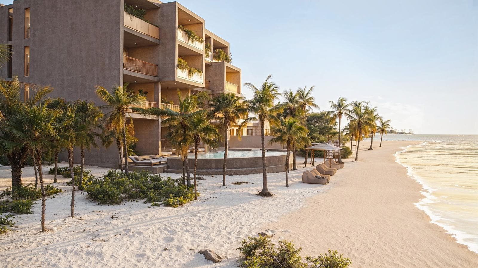 Depto 3 Recámaras con Lock-Off y Vista al Mar, Bahía Solimán Tulum