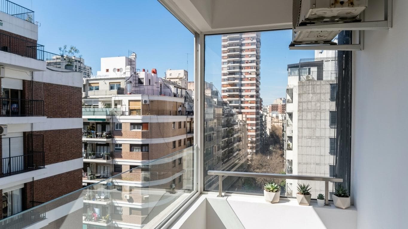 3-Bedroom Apartment for Sale with a Large, Bright Maid's Quarters in Recoleta