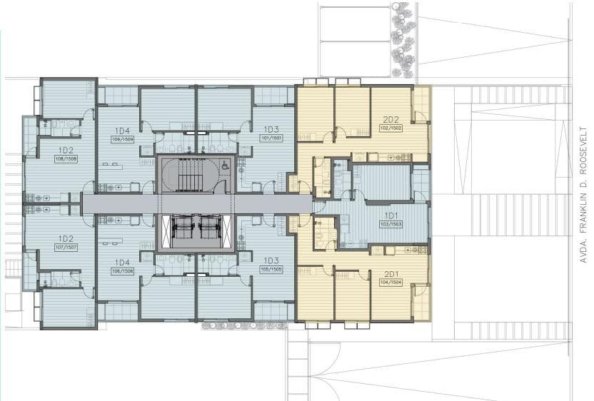 1-Bedroom Apartment for Sale with a Garden on Roosevelt