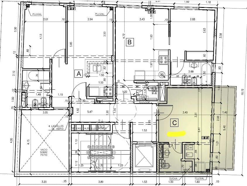 Apartment under construction; completion in Sept. 27