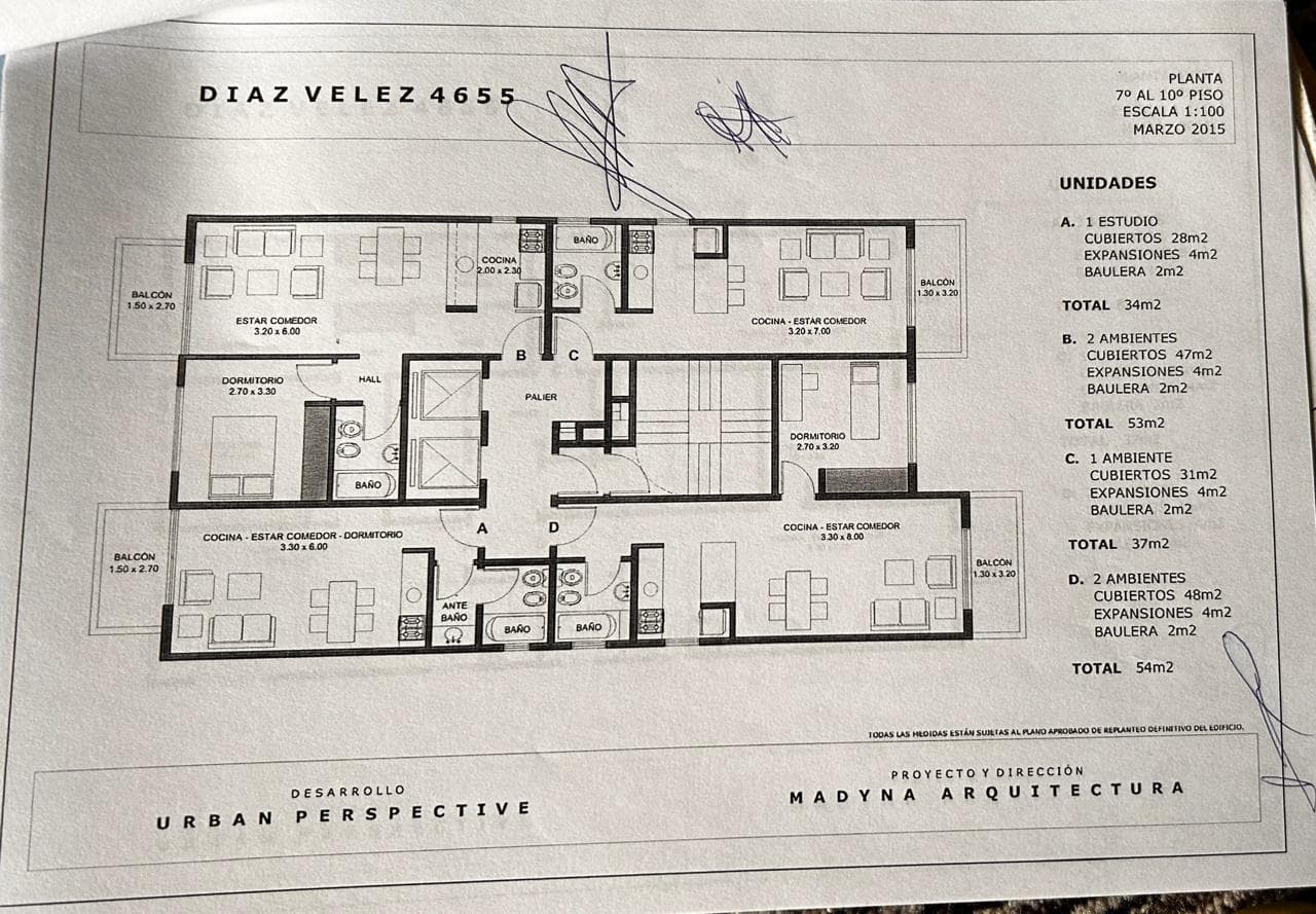 Departamento en alquiler Caballito