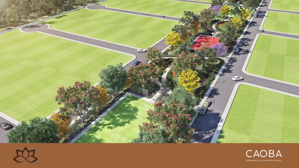 Caoba Residencial: Residential Lots with Amenities and Recreational Spaces
