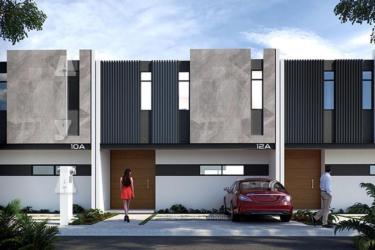 House for Pre-Sale, 3 Bedrooms, 2 Levels, Terrace, La Rioja Residential Complex, Cancún.