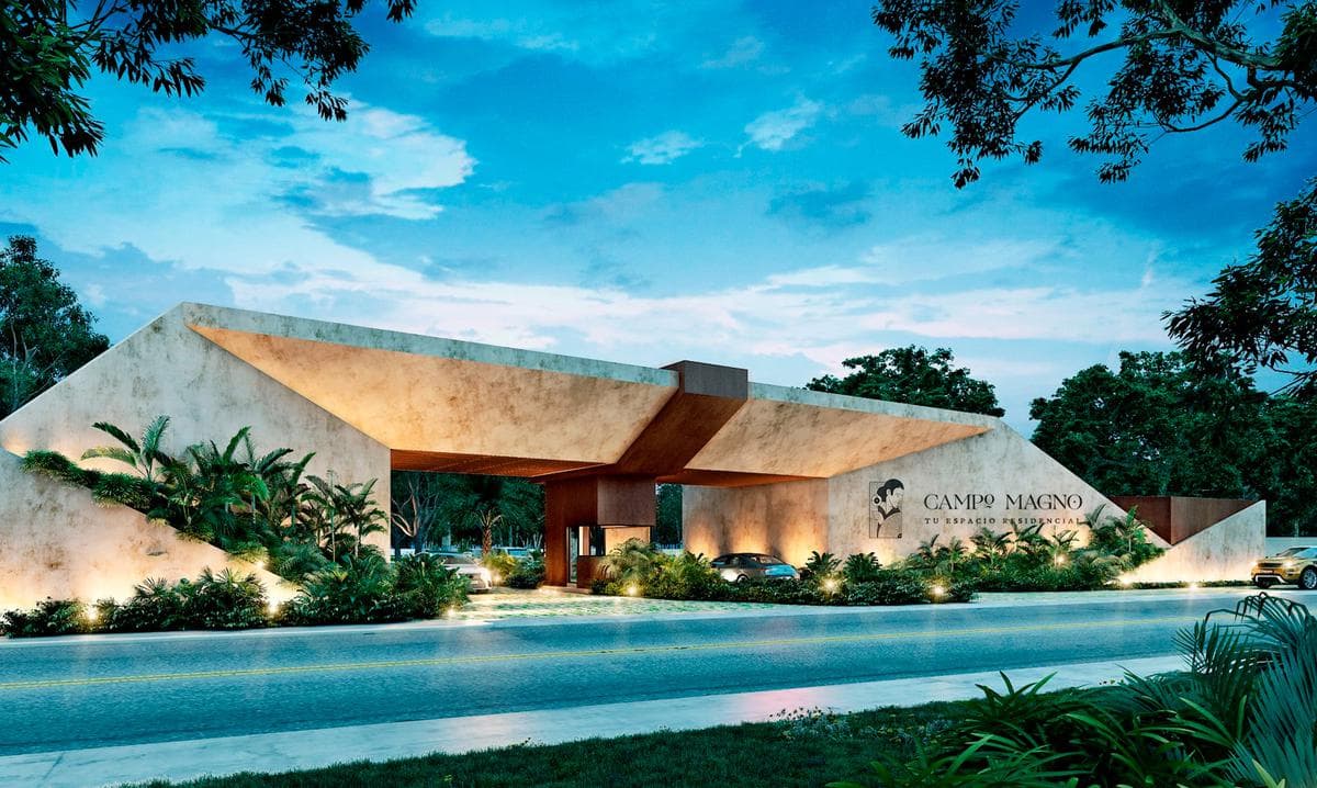 Lot on Privada Campo Magno in Tamanche, near the Country Club, Mérida, Yucatán