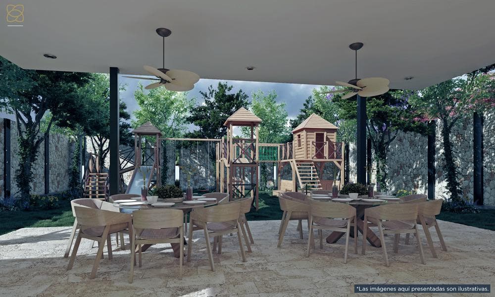 Lot on Privada Zentura in Cholul with Amenities in Mérida, Yucatán.