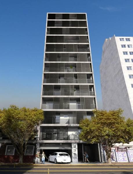2-ROOM APARTMENT FOR SALE WITH BALCONY, 12TH FLOOR ON JB JUSTO Y VERA, SUITABLE FOR PROFESSIONALS