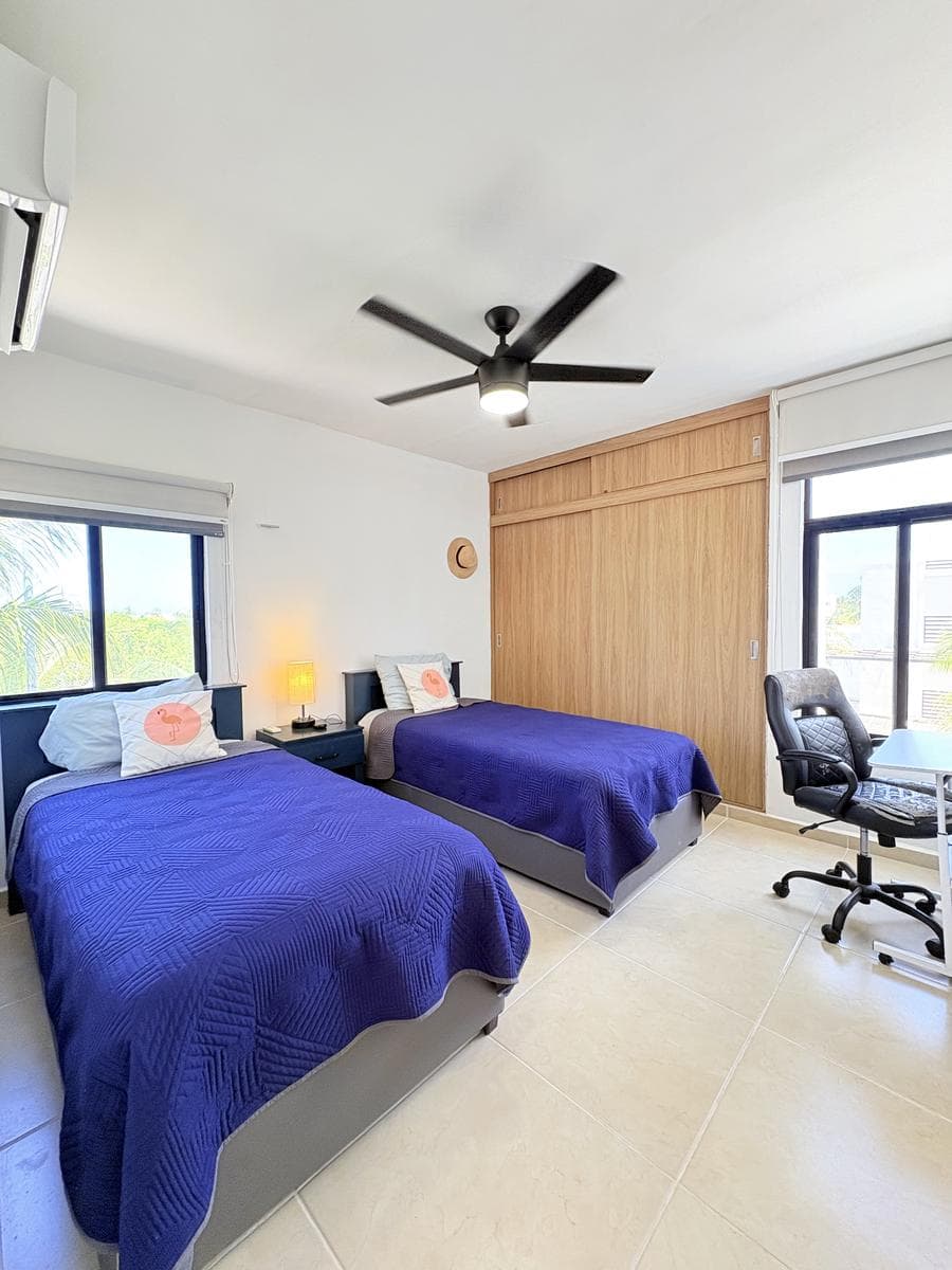 Casa Amueblada y Equipada en Chelem a 400m del Mar | Negocio Airbnb Activo