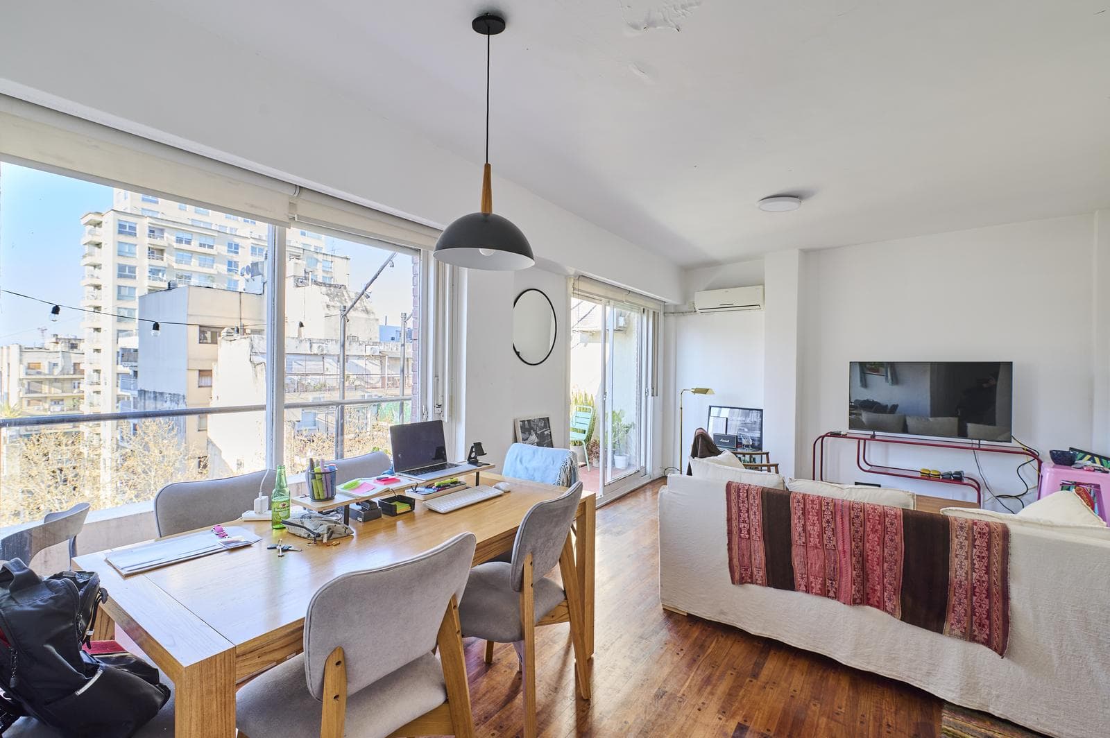 1-Bedroom Duplex Apartment for Sale: 2 Rooms, Balcony, Grill, Garage, Storage Room, Recoleta