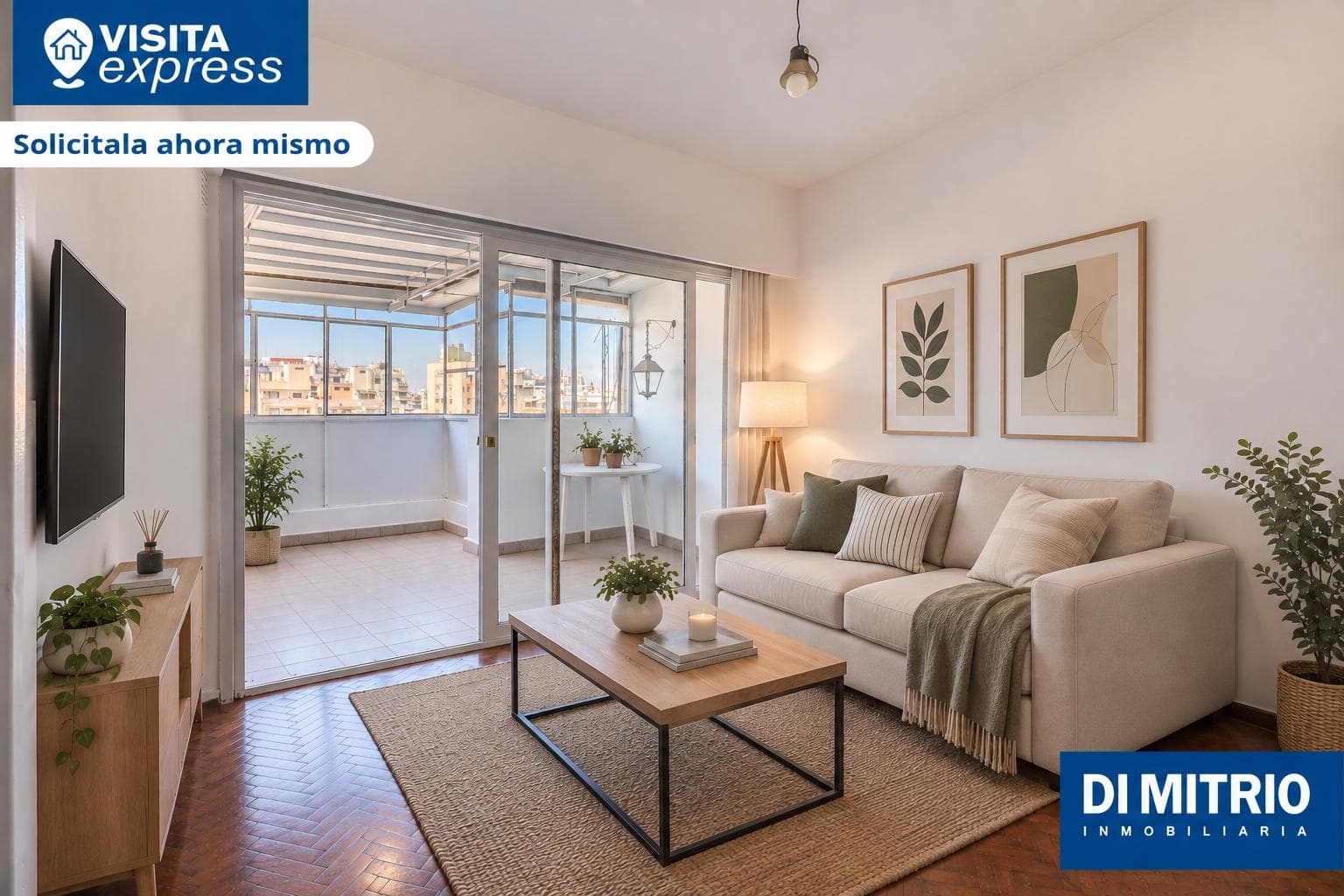 2-Room Bungalows with Balcony and Terrace