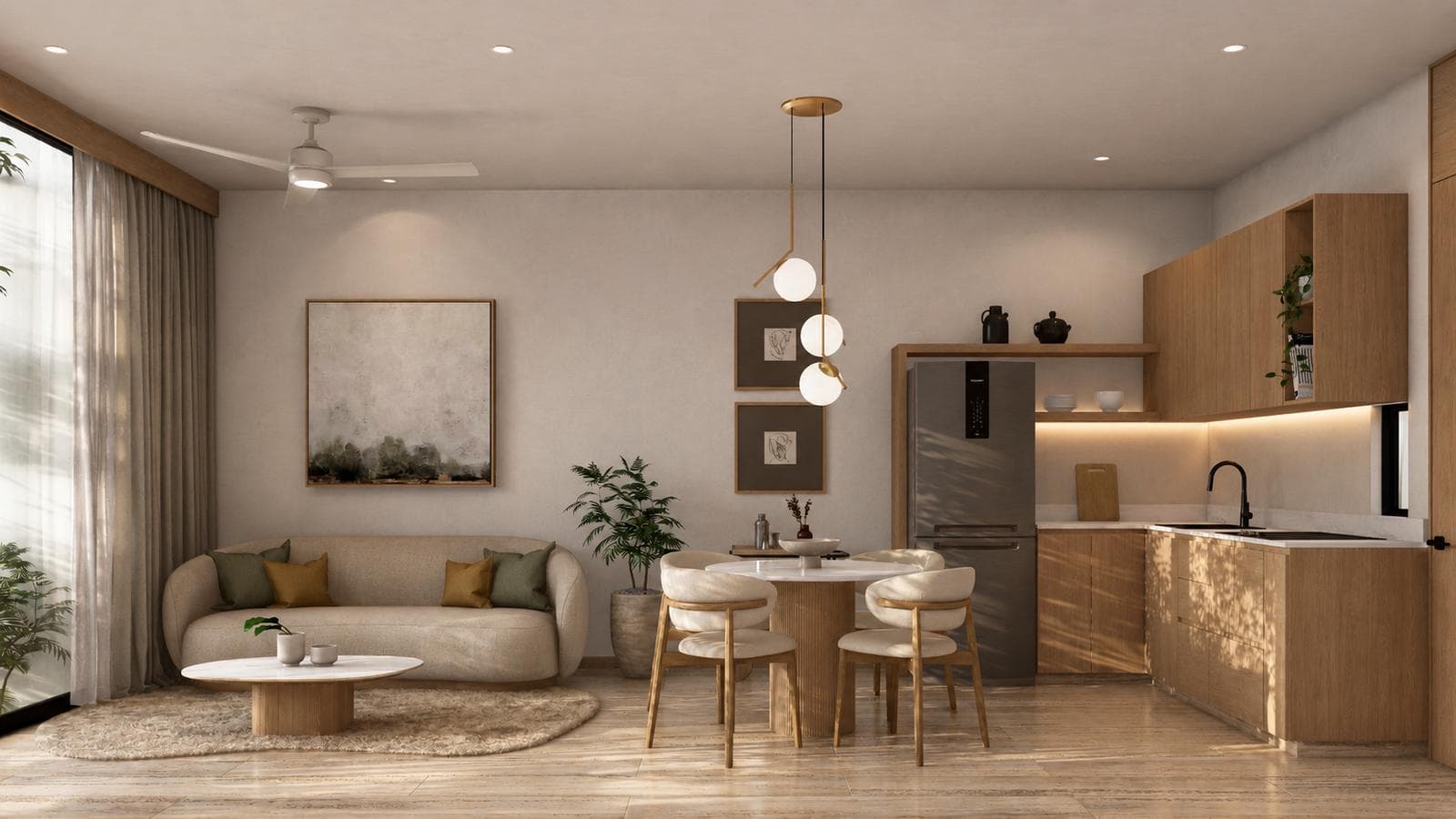 Departamentos en venta en Temozón Norte | una recamara