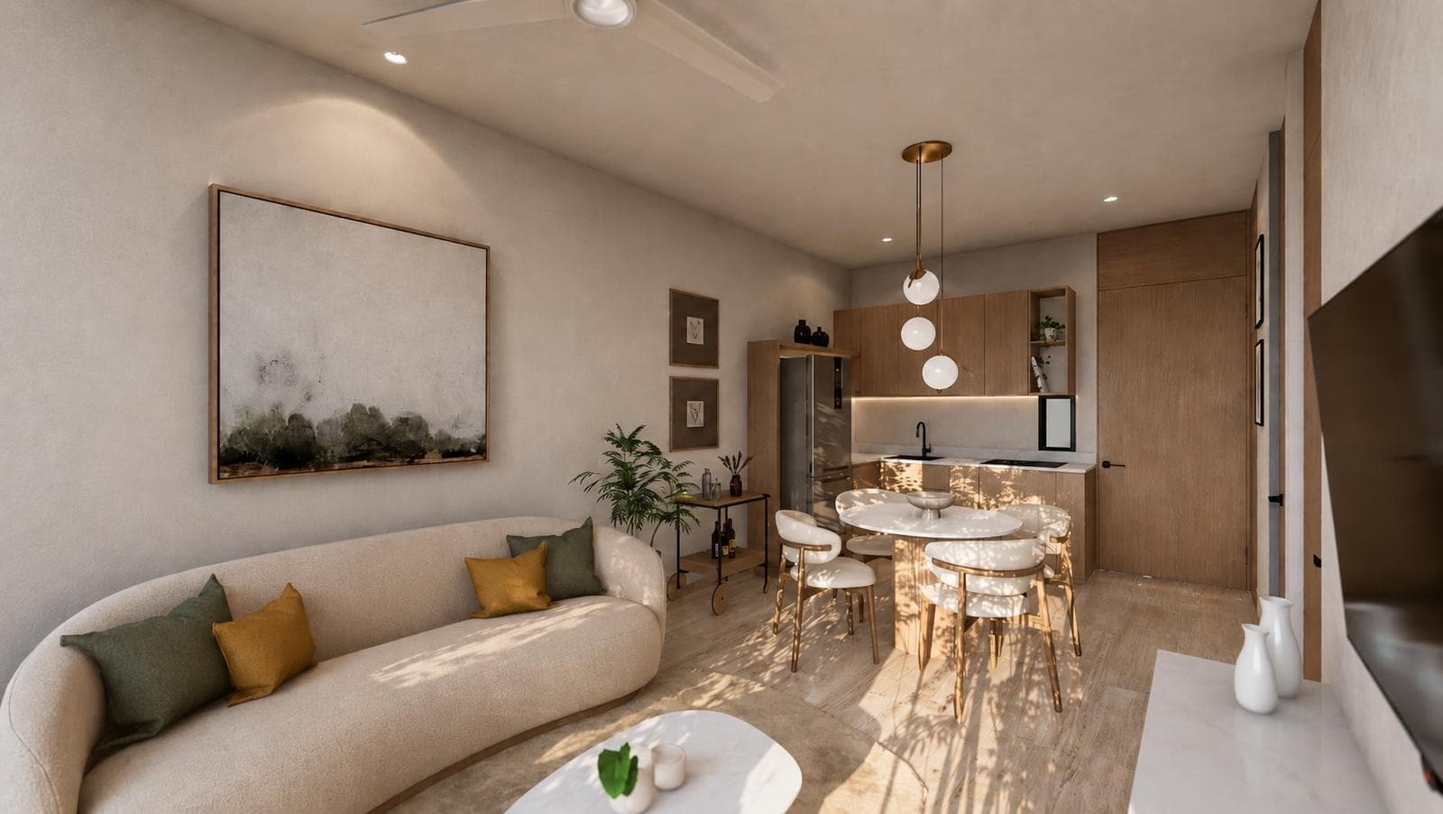 Departamentos en venta en Temozón Norte | una recamara