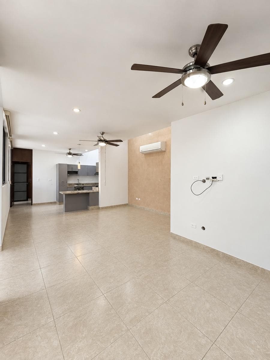 Casa de una planta en privada al norte de Mérida