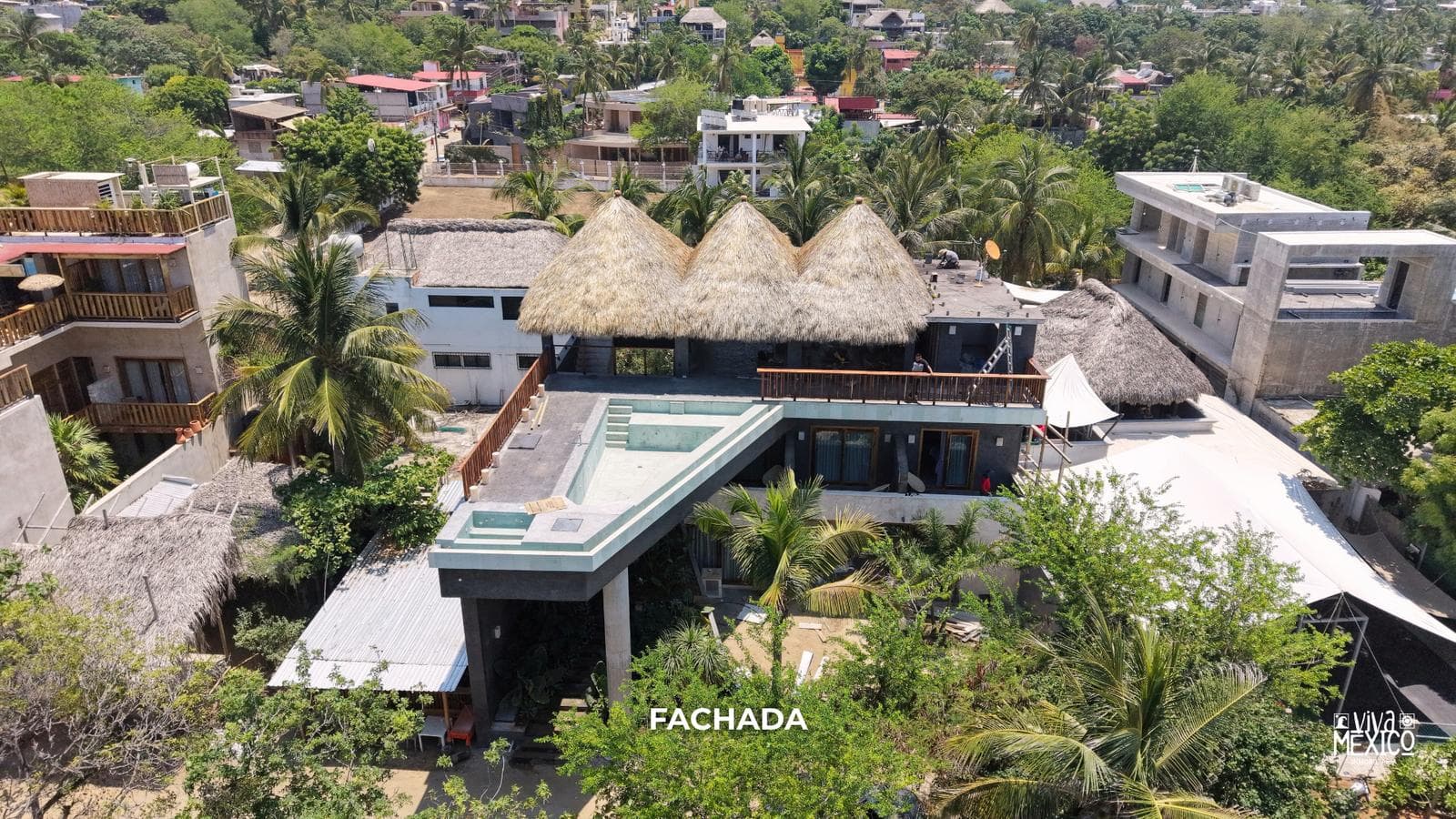 Boutique House for Sale in La Punta Zicatela, Puerto Escondido, Oaxaca