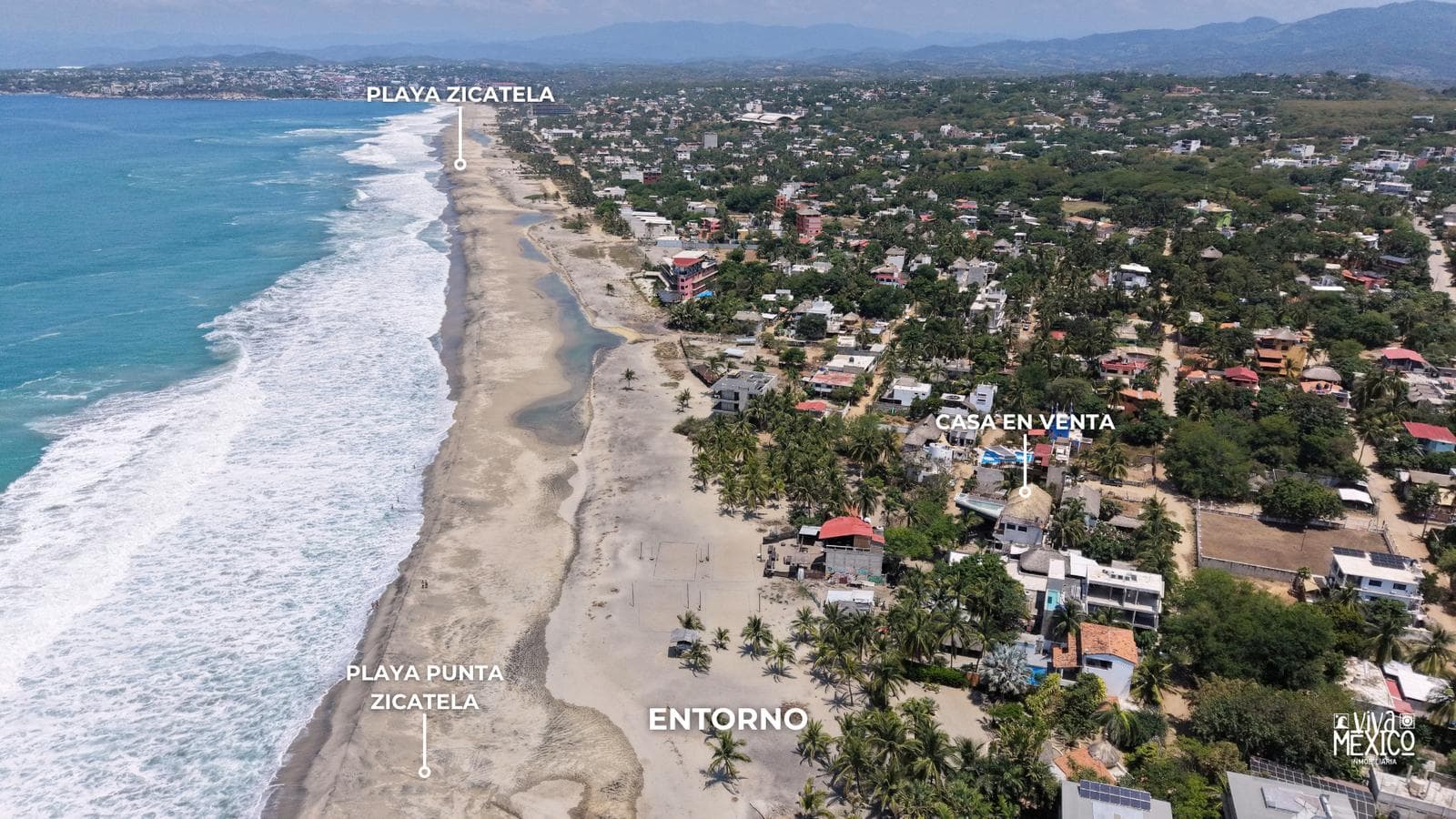 Boutique House for Sale in La Punta Zicatela, Puerto Escondido, Oaxaca