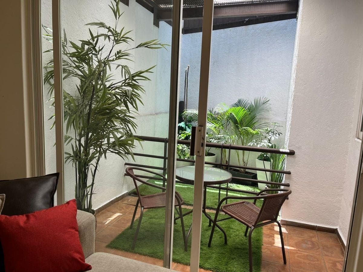 Departamento Amueblado Renta Polanco 75m2 Piso 1