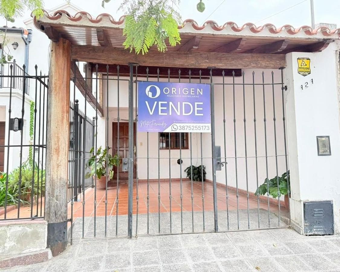VENTA DUPLEX EN SALTA DE TRES DORMITORIOS