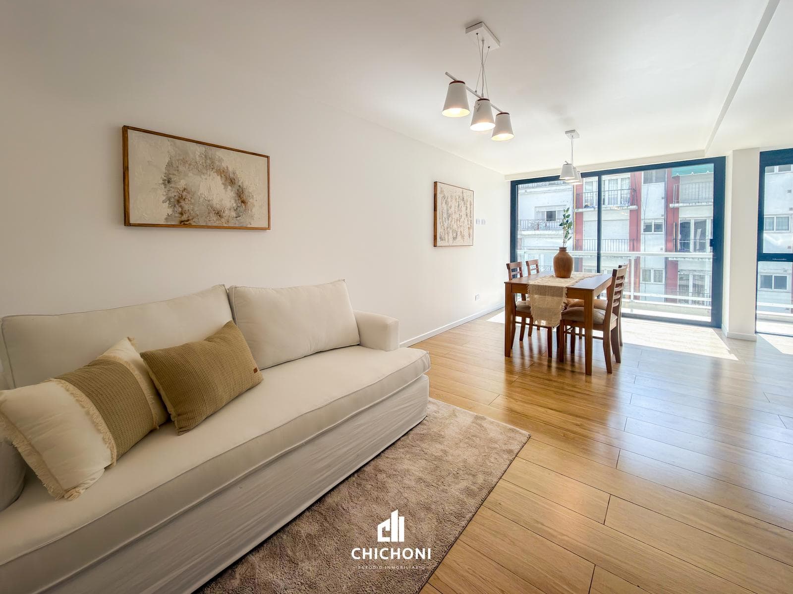 For Sale - 2-room apartment with a front-facing balcony - Plaza Colón area